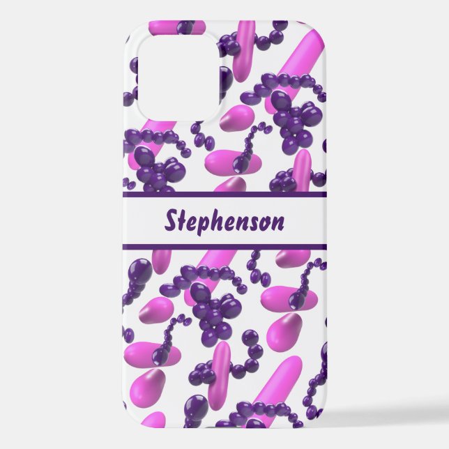 Bakterien Personalisiert iPhone Hülle (Rückseite)