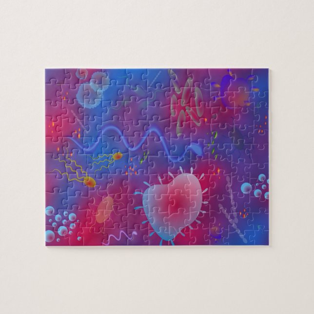 Bakterien Puzzle (Horizontal)