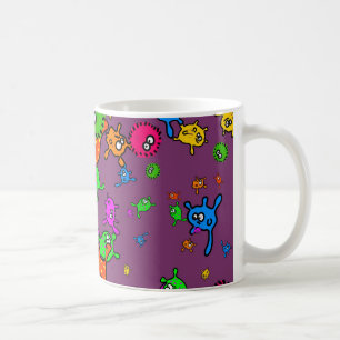 Bakterien-Tapete Tasse