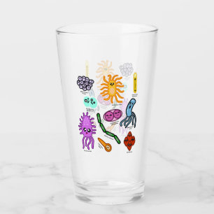 Bakterienarten Glas