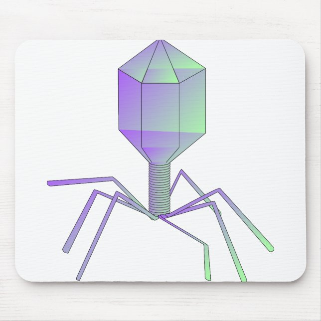 Bakteriophage Mousepad (Vorne)