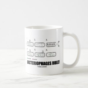 Bakteriophage-Regel! (Bakterien-Virus DNS) Kaffeetasse