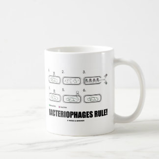 Bakteriophage-Regel! (Bakterien-Virus DNS) Kaffeetasse