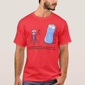 Bakteriophage Valentine  T-Shirt