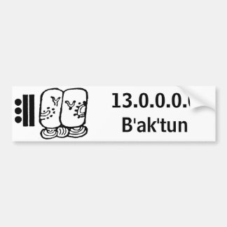 baktun, 13.0.0.0 .0B'ak'tun Autoaufkleber