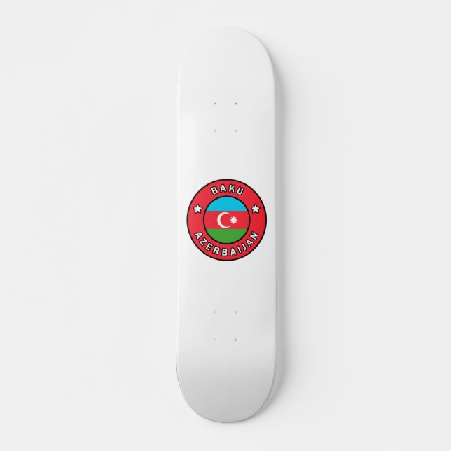Baku Aserbaidschan Skateboard (Vorne)