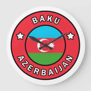 Baku Aserbaijan Große Wanduhr