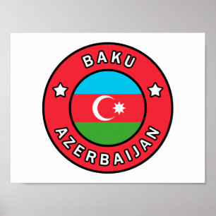 Baku Aserbaijan Poster
