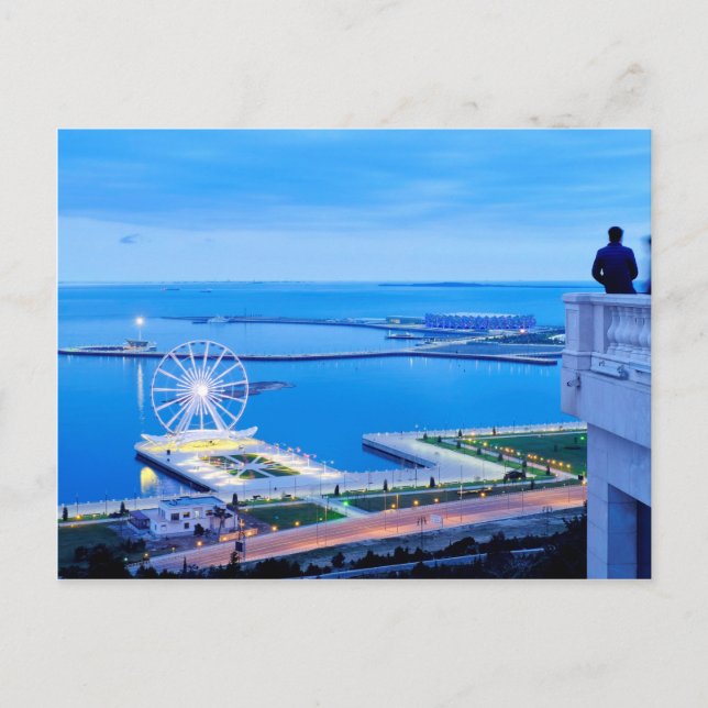 Baku Eye Postkarte (Vorderseite)