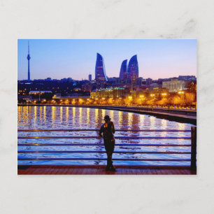 Baku Pier Postkarte