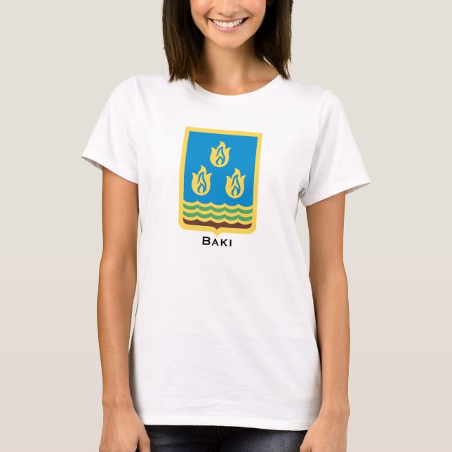 Baku-Wappen T-Shirt (Vorderseite)