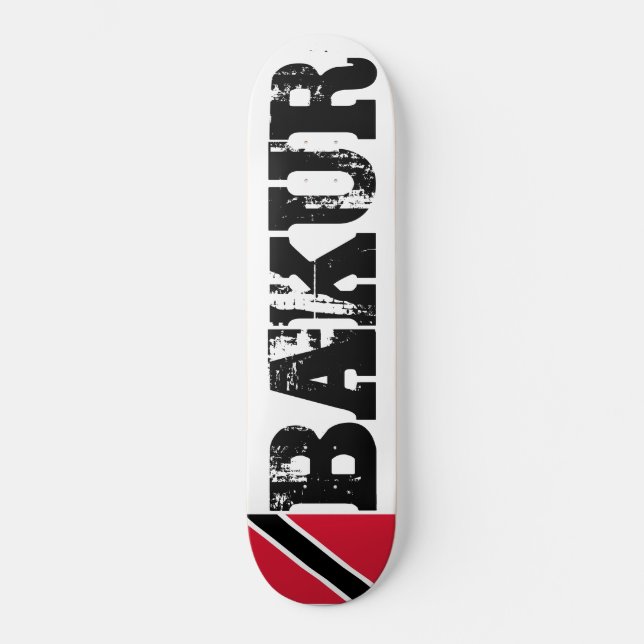 BAKUR Skateboard (Vorderseite)