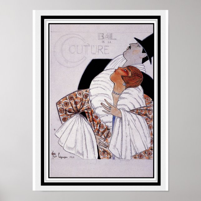 Bal De La Couture 12 x 16 Poster (Vorne)