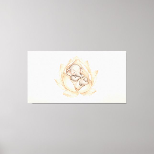 Bal Ganesha Leinwanddruck (Vorderseite)