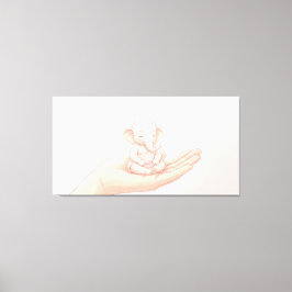 Bal Ganesha Leinwanddruck