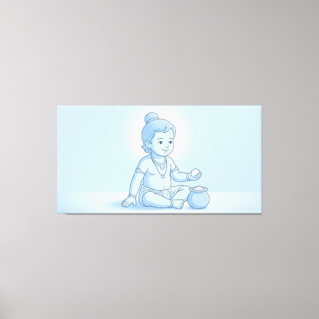 Bal Krishna Leinwanddruck (Vorderseite)
