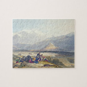 Bala Hissar und Stadt von Kabul mit den Briten Puzzle
