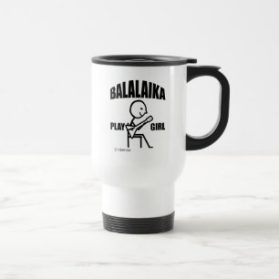 Balalaika Play Girl Reisebecher