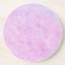 Balance Abstract Watercolor Art Sandstone Coaster