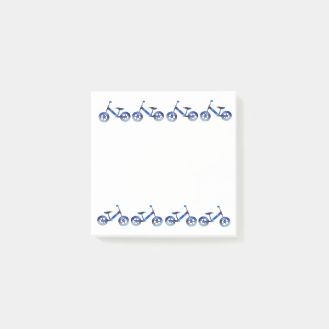 Balance-Bike Post-it Klebezettel (Vorderseite)