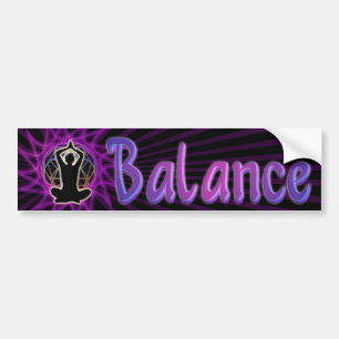 Balance das ~ der Frauen: Meditation u. heilige Autoaufkleber