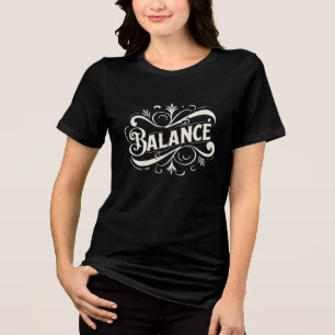 Balance - Frauen Inspiration Grafik T-Shir Tri-Blend Shirt