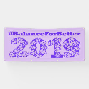 Balance für einen besseren Internationalen Frauent Banner