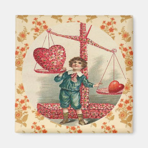 Balance Liebe-des Vintagen Magnet