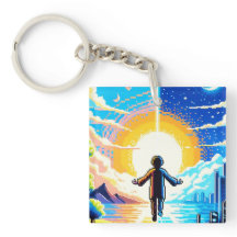 Balance of Worlds - Futuristische Pixel Art Tech