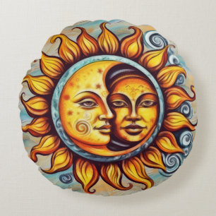 Balance Runde Pilze Rundes Kissen