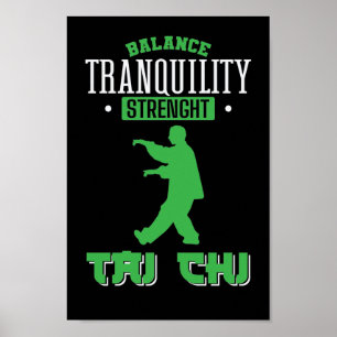 Balance Tranquility Streng Tai Chi Poster