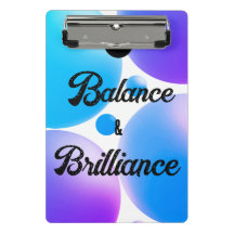 BALANCE und BRILLIANCE SpiralNotebook