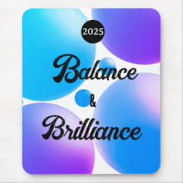 BALANCE und BRILLIANCE SpiralNotebook Mousepad