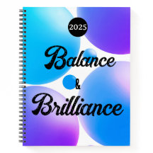 BALANCE und BRILLIANCE SpiralNotebook