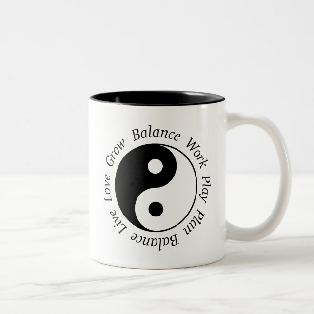 Balance Yin Yang Tasse (Rechts)
