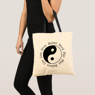 Balance Yin Yang Tote Bag Tragetasche