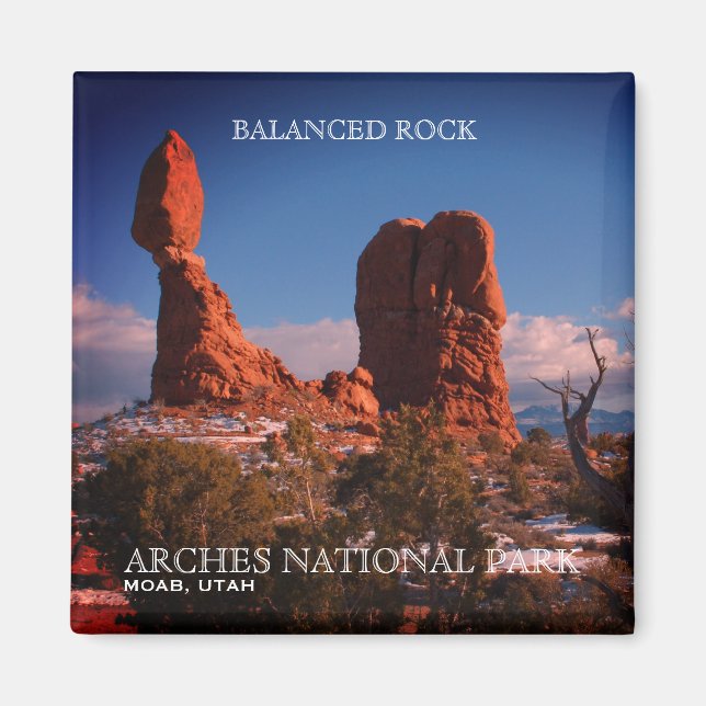 Balanced Rock, Arches National Park, Moab, Utah Magnet (Vorne)