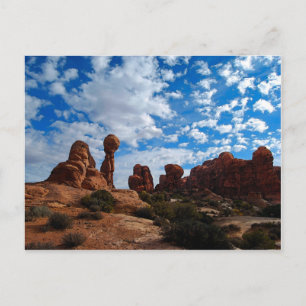Balanced Rock, Arches National Park, Utah Postkarte