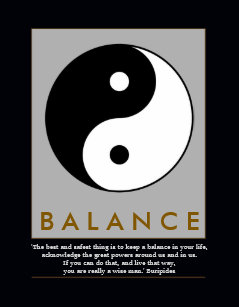 Yin Yang Balance Kunst Poster Zazzle At