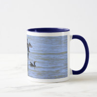 Balancierende Kormoran-Tasse