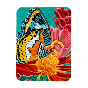 Balancierter Schmetterling I Magnet