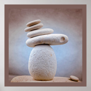 Balancierung Stones Square + Ihre Ideen Poster