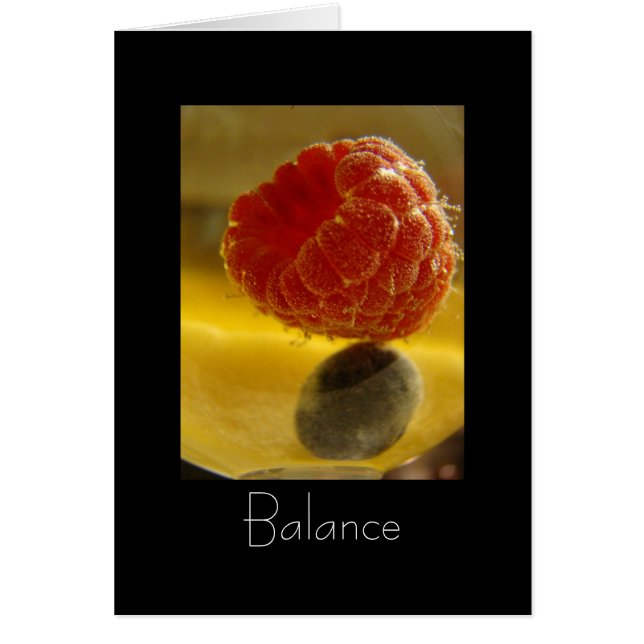 Balancing Act (mit Gedicht) (Vorne)