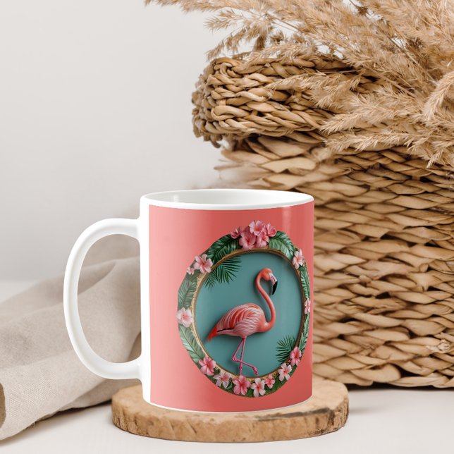 Balancing Flamingo Kaffeetasse (Von Creator hochgeladen)