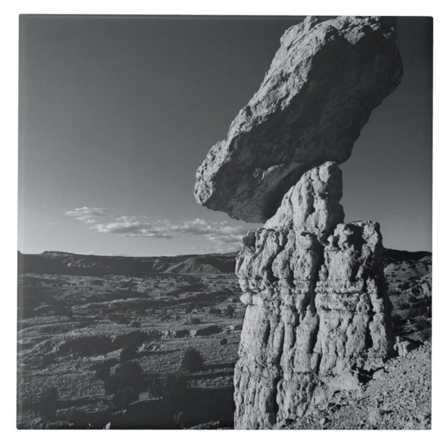 Balancing Rock, New Mexico Fliese (Vorderseite)