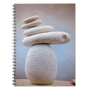 Balancing Stones Quadrat + Ihre Ideen Notizblock