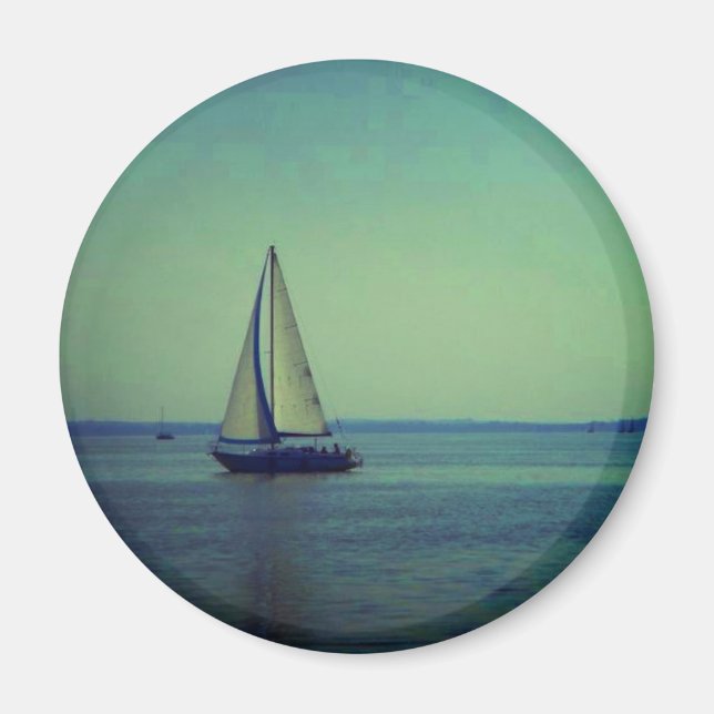 Balaton-Segeln Magnet (Vorne)