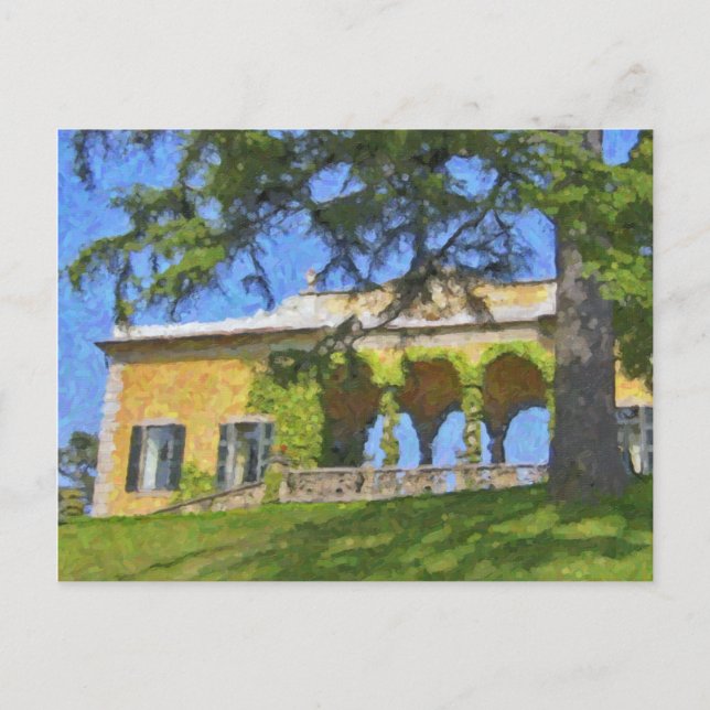 Balbianello Balaustre in Como, Postkarte (Vorderseite)