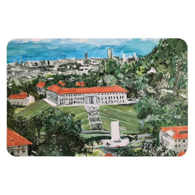 Balboa Canal Zone & Panama City Panama Magnet (Horizontal)