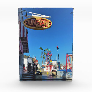 Balboa Fun Zone, Newport Beach, Kalifornien Fotoblock